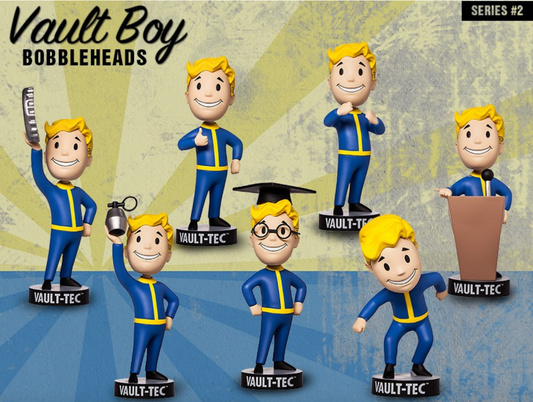 Fallout 4 Vault Boy 111 5-Inch Bobblehead Series #2 7-Piece Set